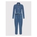 Tommy Jeans Overal Boiler Suit DW0DW10925 Modrá Regular Fit