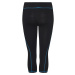 Just Cool Dámske capri legíny JC086 Jet Black