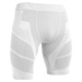 Pánske spodné futbalové šortky Keepdry 500 biele