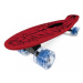 Disney SPIDERMAN Skateboard (fishboard), červená, veľkosť