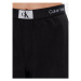 Calvin Klein Underwear Pyžamové šortky 000QS6947E Čierna Regular Fit