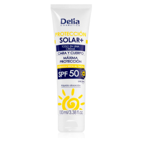 Delia Cosmetics Sun Protect ochranný pleťový krém SPF 50