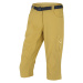 Women's 3/4 trousers HUSKY Klery L yellow-green