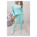 Set s oversized halenkou mint UNI