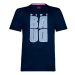 Pánské tričko BIDI BADU Bongany Lifestyle Tee Dark Blue M