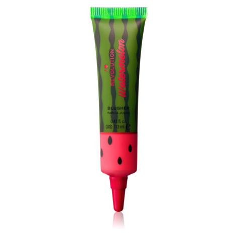 I Heart Revolution Tasty Watermelon krémová lícenka pre rozjasnenie pleti Juicy