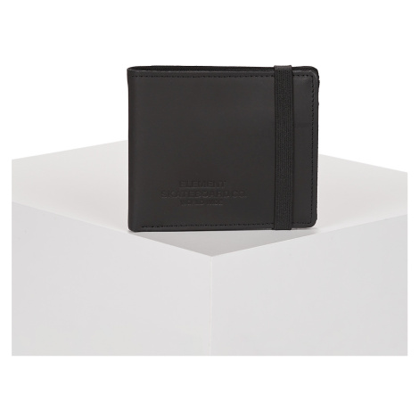 Element  STRAPPER LEATHER WALLET  Peňaženky Čierna