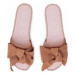 Manebi Espadrilky Sandals With Bow W 1.1 J0 Hnedá