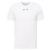 ADIDAS SPORTSWEAR Funkčné tričko 'New York Graphic'  hnedá / ružová / čierna / biela