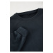 Trendyol Anthracite More Sustainable Regular/Normal Cut Soft Texture Modal Sweatshirt