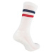 Levi's&reg; REG CUT RETRO SPORT STRIPES 2P Unisex ponožky, biela, veľkosť