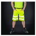 Result Unisex bezpečnostné kraťasy R328X Fluorescent Yellow