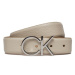 Calvin Klein Dámsky opasok Ck Logo Belt 3.0 Pebble K60K611903 Écru