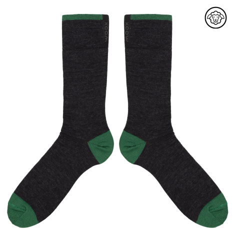 Merino socks WOOX Taupo Basilico