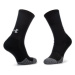 Under Armour Súprava 2 párov vysokých ponožiek unisex Crew Sock 1346751-001 Čierna