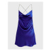 ONLY Koktejlové šaty Saga 15275565 Modrá Regular Fit