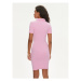 Guess Každodenné šaty Rib-Seamless V4GK04 Z3CC0 Ružová Regular Fit