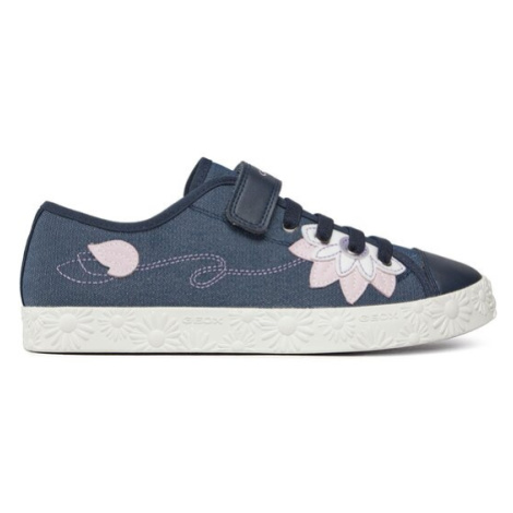 Geox Sneakersy Jr Ciak Girl J3504A00954C4002 D Tmavomodrá