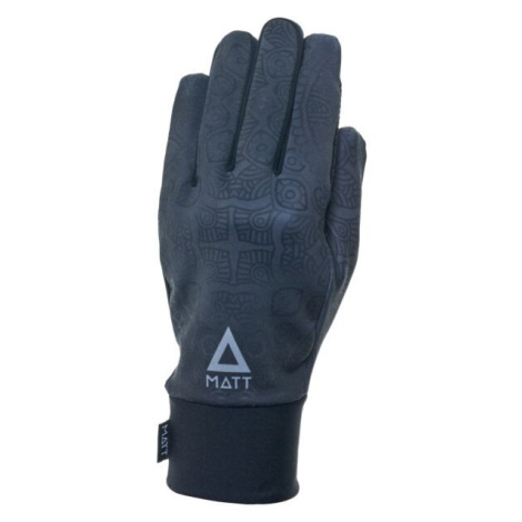Matt INNER TOUCH GLOVES Bežecké rukavice, tmavo modrá, veľkosť