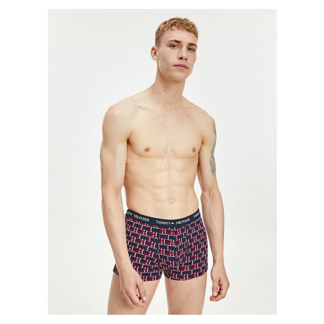 Blue and Red Patterned Boxers Tommy Hilfiger Underwear - Men