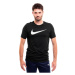 Pánske tričko s krátkym rukávom NIKE M NSW TEE ICON SWOOSH-010 BLACK WHITE