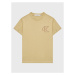 Calvin Klein Jeans Tričko Embro Logo IB0IB01533 Žltá Regular Fit