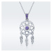 Linda's Jewelry Strieborný náhrdelník Snový Lapač Ag 925/1000 INH091