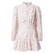 Bardot Košeľové šaty 'HENDRY'  svetlobéžová / ružová / pitaya / biela