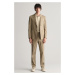 SAKO GANT SLIM COTTON LINEN SUIT BLAZER DESERT BROWN