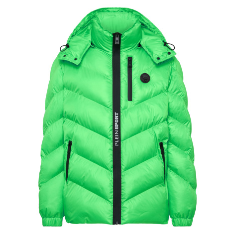 PLEIN SPORT Nylon Puffer Tiger Green bunda