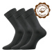 Ponožky LONKA Bioban BIO bavlna tmavosivá 3 páry 100210
