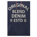 BLEND SWEATSHIRT REGULAR FIT Pánska mikina, tmavo modrá, veľkosť