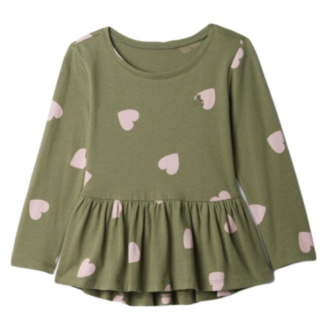 GAP BABY Detský top, khaki, veľkosť