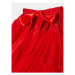 LaVashka tylová sukňa 12-B Červená Regular Fit