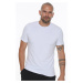 T8569 DEWBERRY BICYCLE COLLAR MEN'S T-SHIRT-WHITE OPTICAL