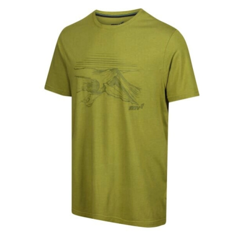 Men's T-shirt Inov-8 Graphic "Helvellyn" Green