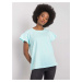 Cotton blouse RUE PARIS Mint