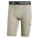 adidas TECHFIT COMPRESSION TRAINING SHORT LEGGINGS Pánske elastické kraťasy, sivá, veľkosť