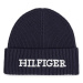 Tommy Hilfiger Čiapka Monotype Beanie AM0AM11737 Tmavomodrá