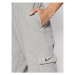 Nike Teplákové nohavice Sportswear Swoosh CZ8905 Sivá Standard Fit