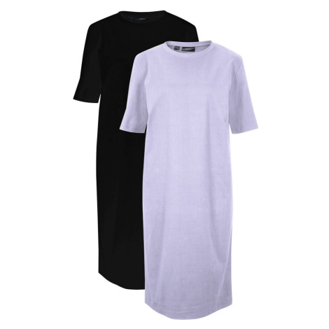 Tričkové šaty, oversize (2 ks) bonprix