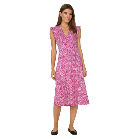 ONLY Dámske šaty ONLMAY Regular Fit 15257520 Raspberry Rose L