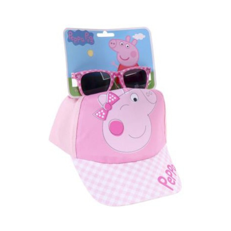 Dievčenská šiltovka + slnečné okuliare PEPPA PIG, 2200009794 Cerda