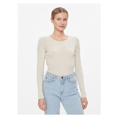 United Colors Of Benetton Blúzka 3GA2E16F9 Béžová Regular Fit