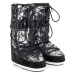 Dámske zimné topánky vysoké MOON BOOT Classic Disco black