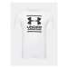 Under Armour Funkčné tričko Ua Gl Foundation 1326849 Biela Loose Fit