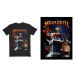 Megadeth tričko Santa Vic Chimney Čierna