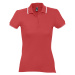 SOĽS Practice Women Dámska polokošeľa SL11366 Red