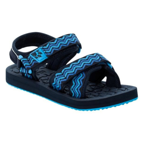 Jack Wolfskin Zulu VC Blue / Dark Blue Children's Sandals