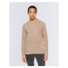 Knowledge Cotton O-Neck Wool Knit 1336 Kelp melange